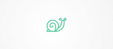 蝸牛標(biāo)志設(shè)計 慢行中的匠心與智慧